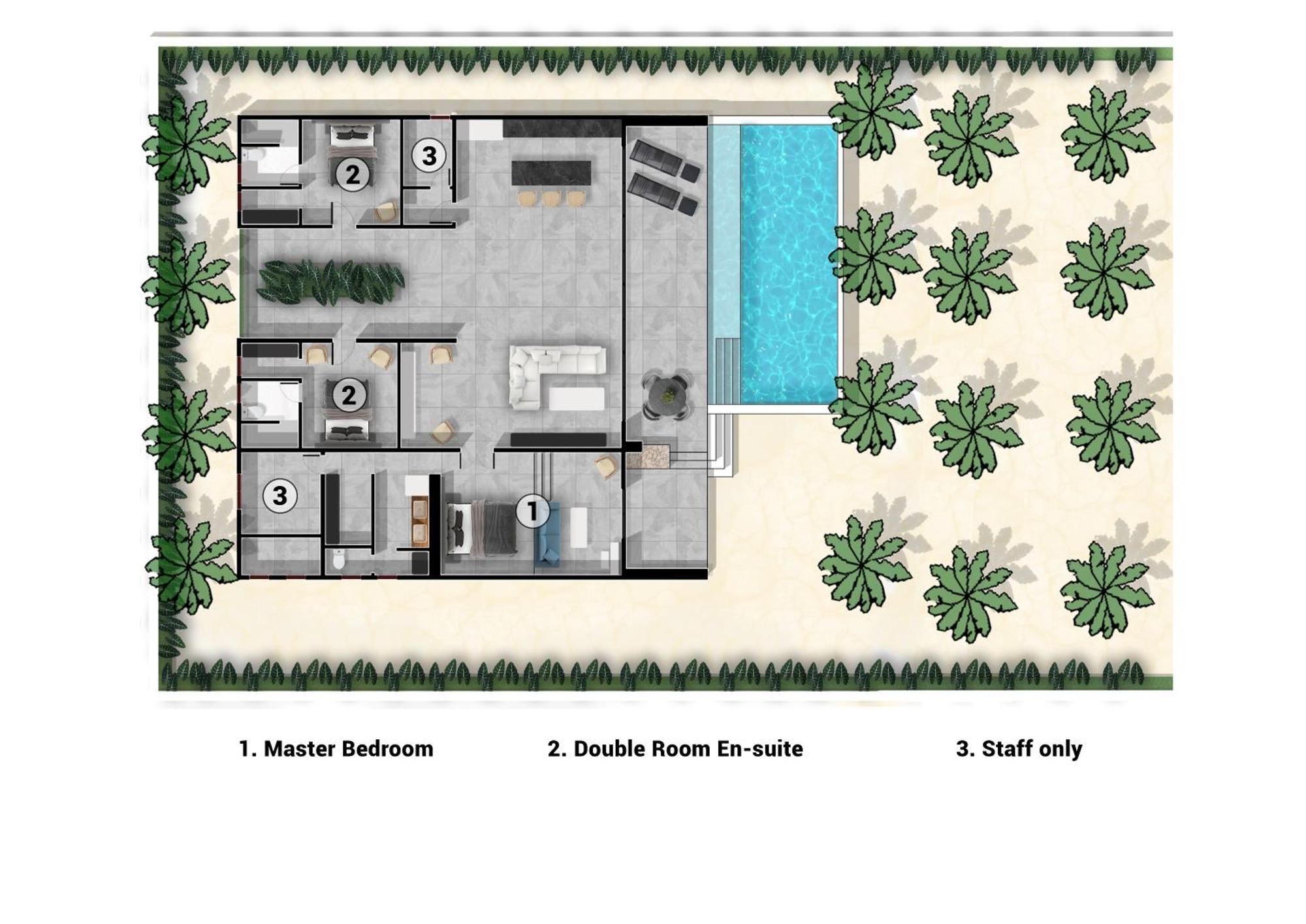 The Oasis Residence Jambiani  Εξωτερικό φωτογραφία